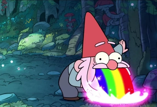 Момент из мультсериала Гравити Фолз