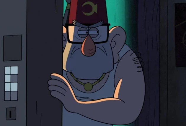 Момент из мультсериала Гравити Фолз