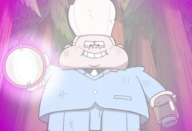 Момент из мультсериала Гравити Фолз