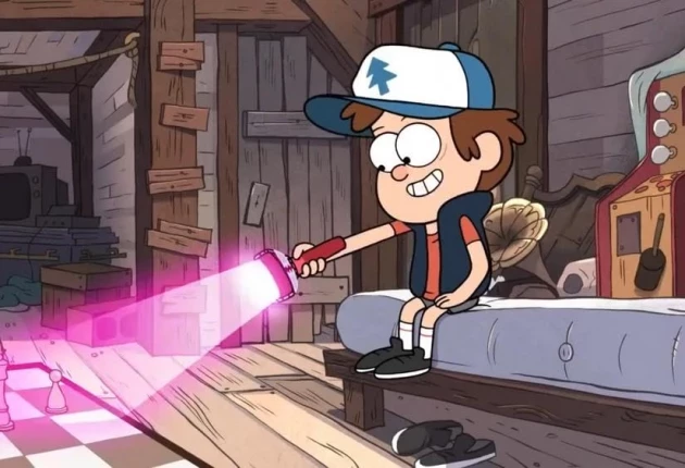 Момент из мультсериала Гравити Фолз