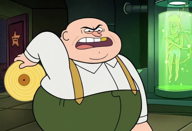 Момент из мультсериала Гравити Фолз