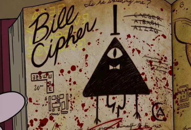 Момент из мультсериала Гравити Фолз