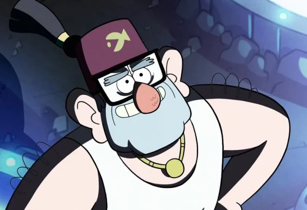 Момент из мультсериала Гравити Фолз