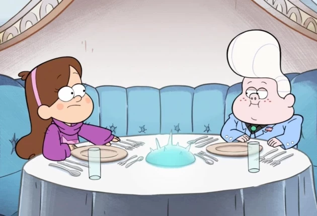 Момент из мультсериала Гравити Фолз