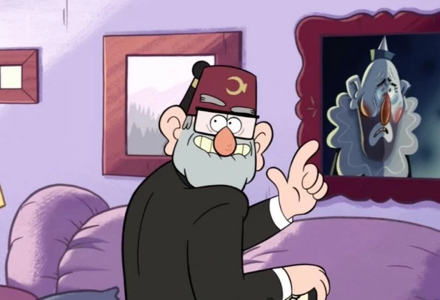 Момент из мультсериала Гравити Фолз