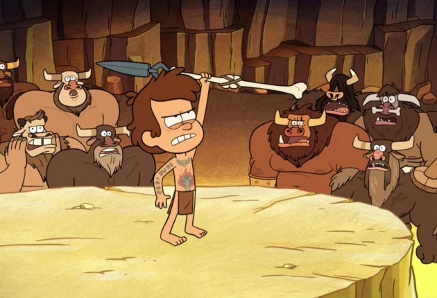 Момент из мультсериала Гравити Фолз
