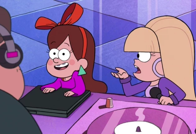 Момент из мультсериала Гравити Фолз
