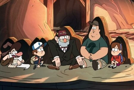 Кадр из мультсериала Гравити Фолз