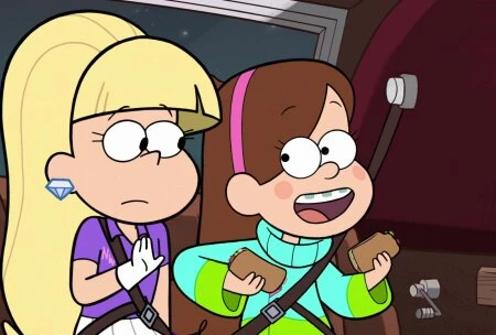 Кадр из мультсериала Гравити Фолз