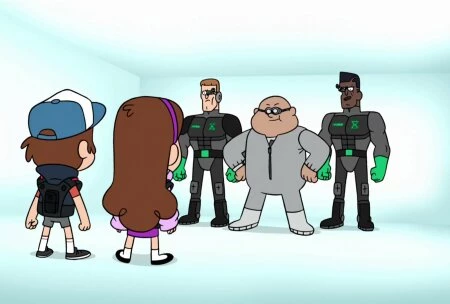 Кадр из мультсериала Гравити Фолз