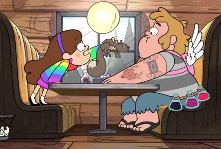 Кадр из мультсериала Гравити Фолз