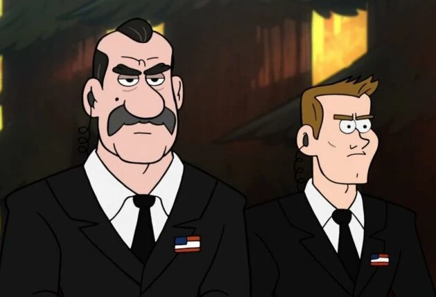 Кадр из мультсериала Гравити Фолз