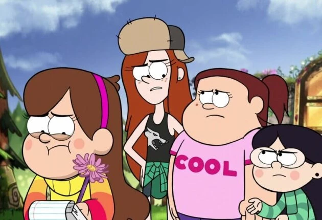 Кадр из мультсериала Гравити Фолз