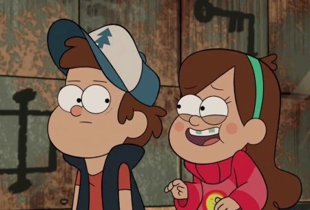 Кадр из мультсериала Гравити Фолз