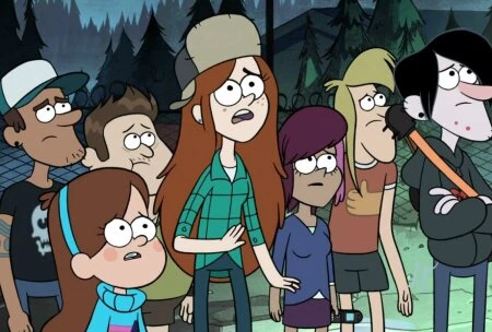 Кадр из мультсериала Гравити Фолз
