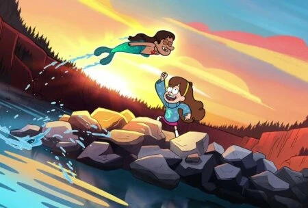 Кадр из мультсериала Гравити Фолз