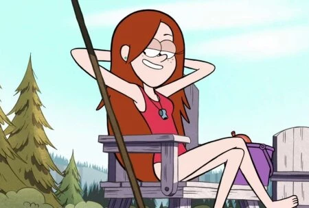 Кадр из мультсериала Гравити Фолз