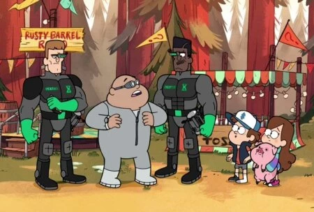Кадр из мультсериала Гравити Фолз